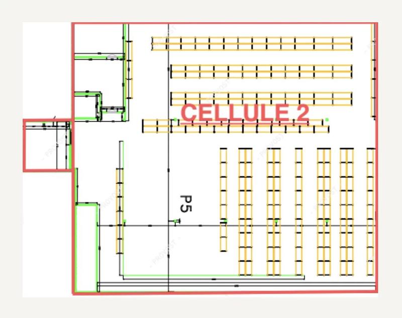 Entrepôt - 3 300 m²