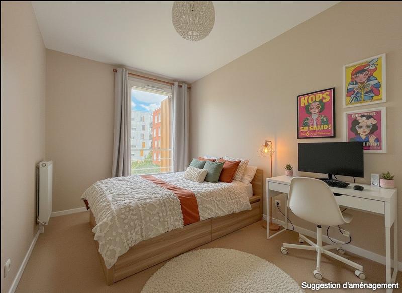 Appartement - 65 m² - 3 pièces