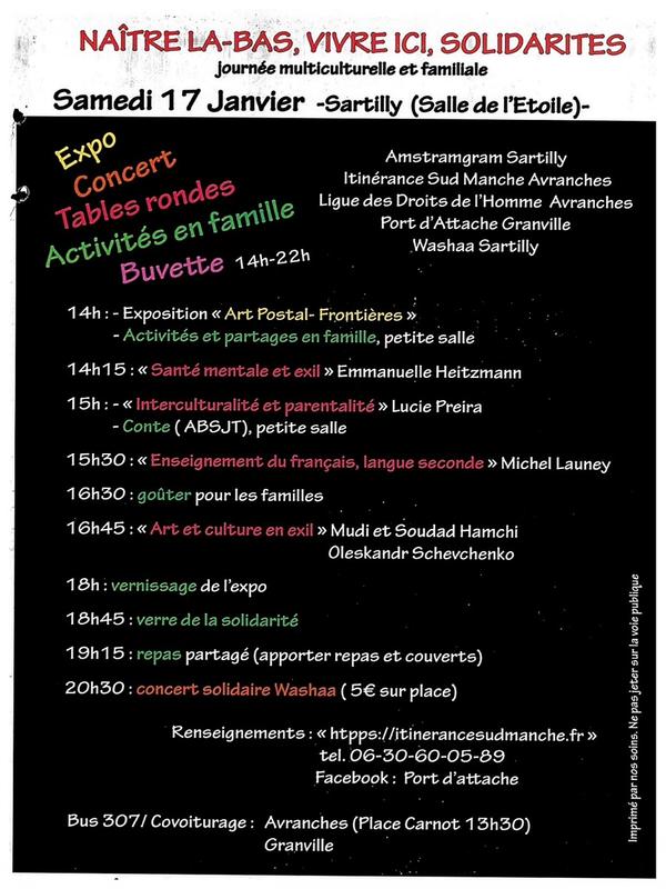 Week-end multiculturel et familial "Naître là-bas, Vivre Ici, Solidarités"