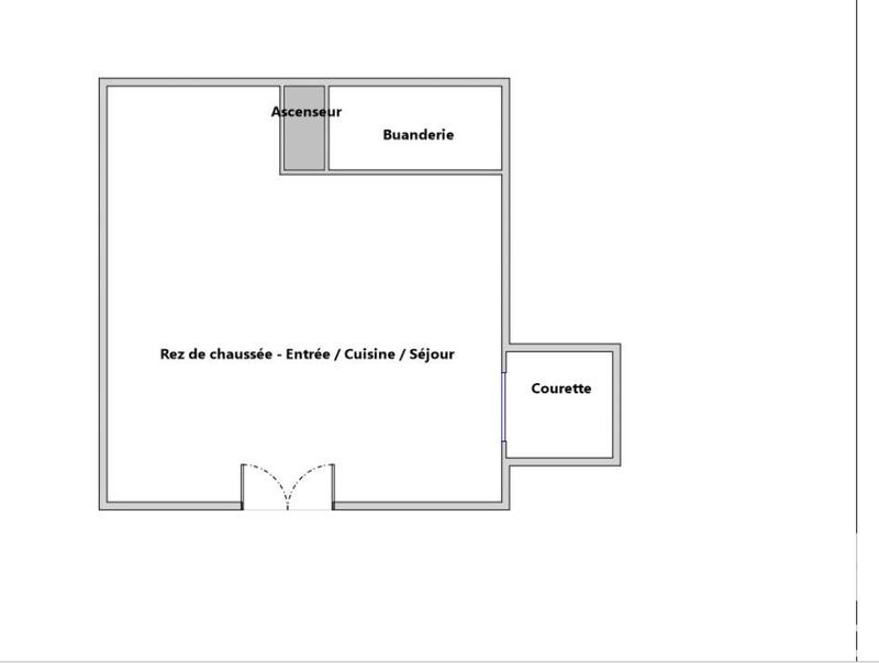 Maison de village - 75 m² - 3 pièces