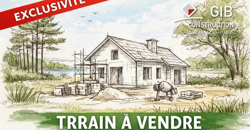 Terrain constructible - 556 m²