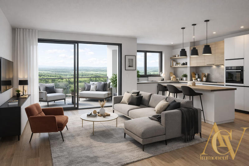 Appartement - 86 m² - 4 pièces