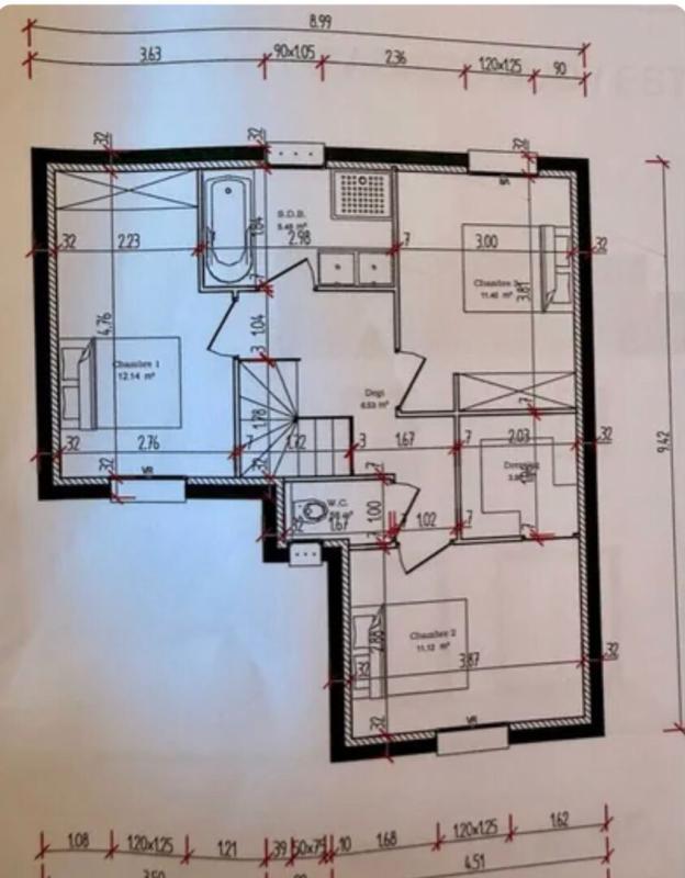 Terrain constructible - 182 m²