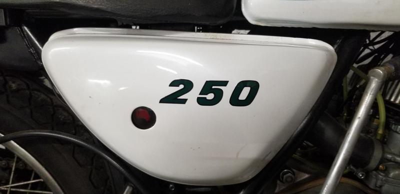Kawasaki S1 250 kawasaki blanc 0250 705