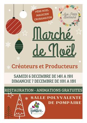 Marché de Noël des petits bonheurs - Pompaire