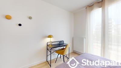 Chambre - 16 m² - 1 pièce