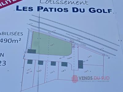 Terrain constructible - 490 m²