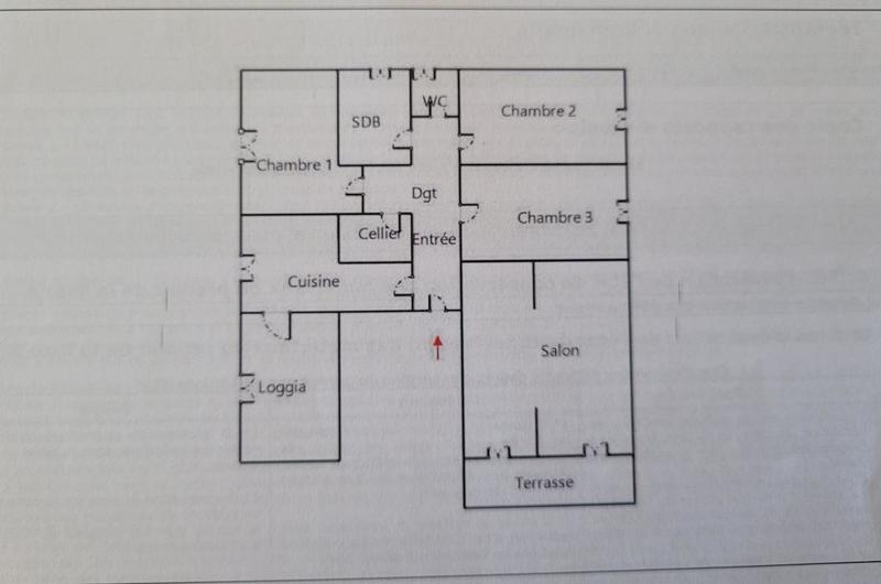 Appartement - 95 m² - 4 pièces