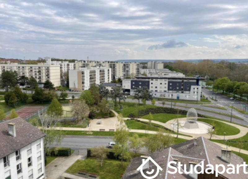 Chambre - 9 m² - 1 pièce