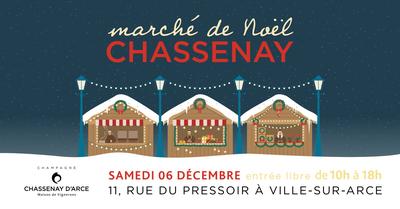 Marché de Noël au Champagne Chassenay d'Arce