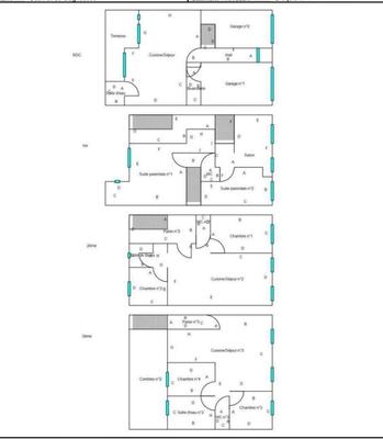 Appartement - 300 m² - 10 pièces