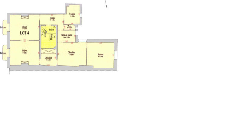 Appartement - 82 m² - 4 pièces