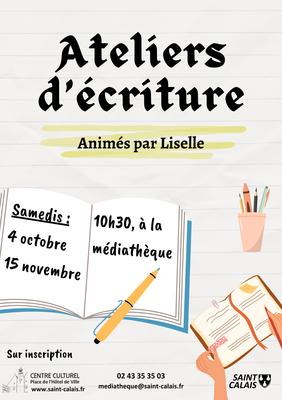 Atelier d'écriture