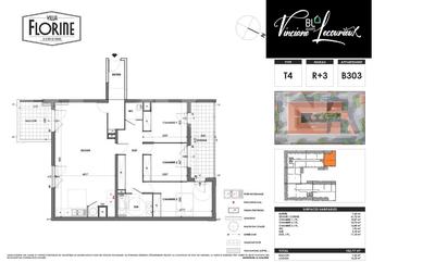 Appartement - 82 m² - 4 pièces