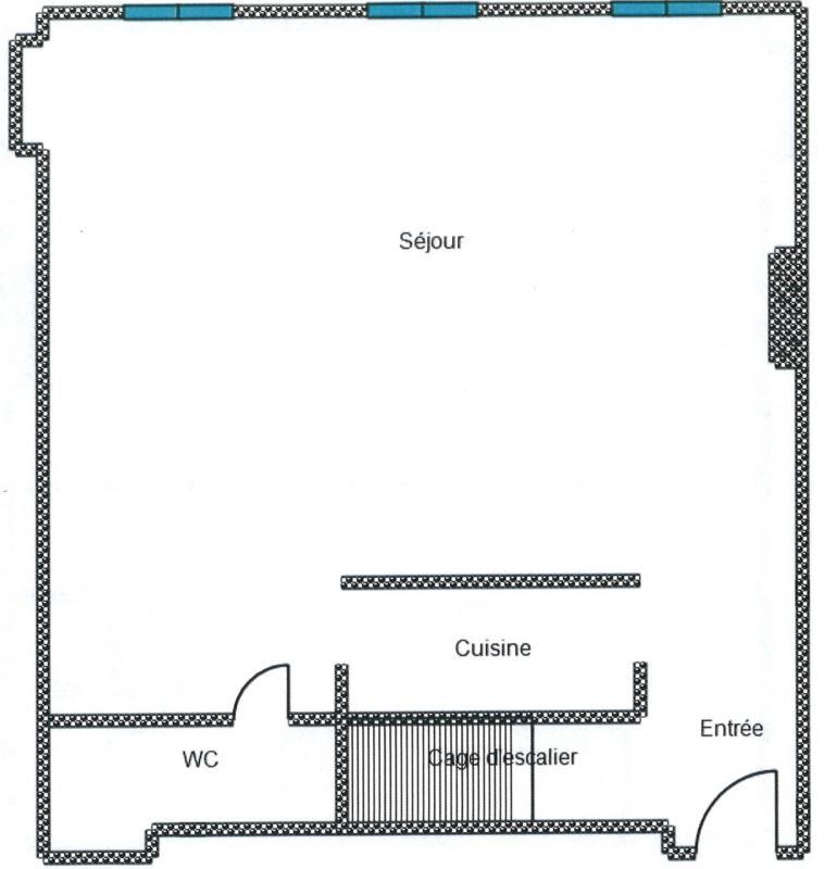 Loft - 72 m² - 2 pièces