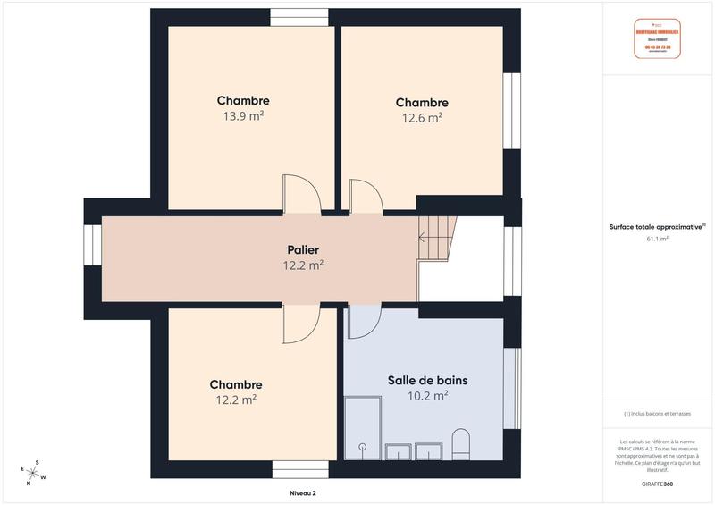 Maison - 204 m² - 6 pièces