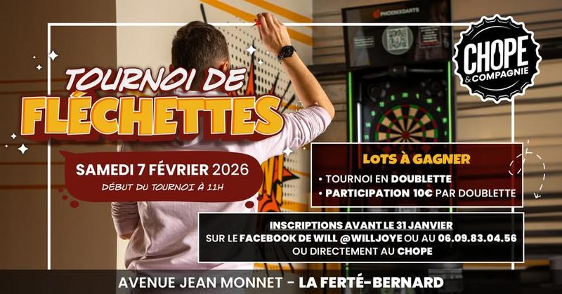 Tournoi de fléchettes