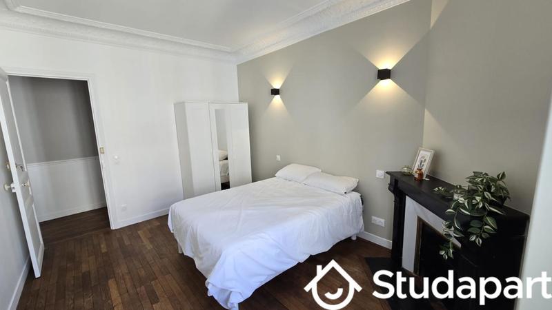 Chambre - 14 m² - 1 pièce