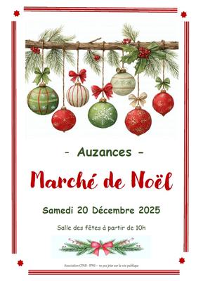 Marché de Noël à Auzances