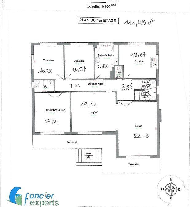 Maison - 256 m² - 11 pièces