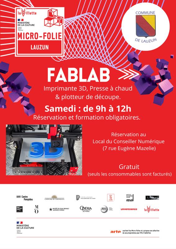 Micro-Folie : Fablab