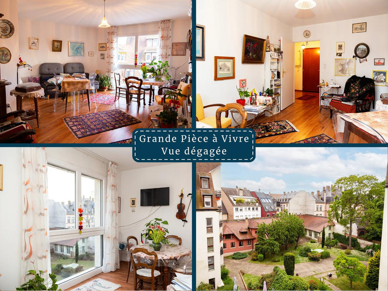 Appartement ancien - 47 m² - 2 pièces