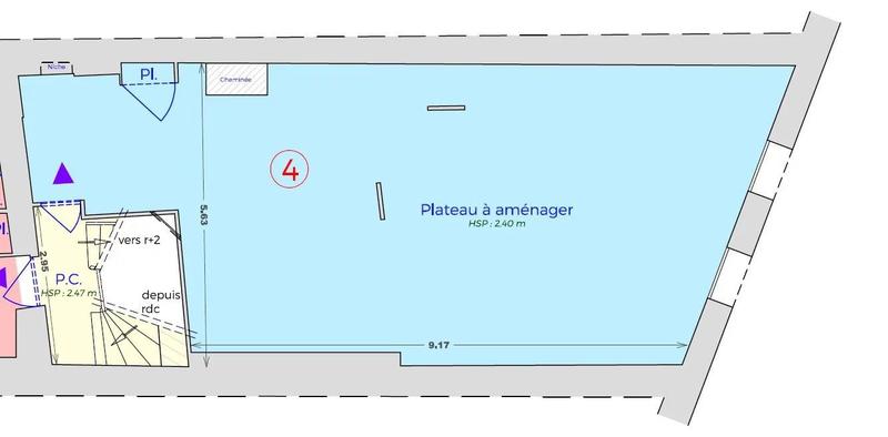 Appartement - 105 m² - 3 pièces