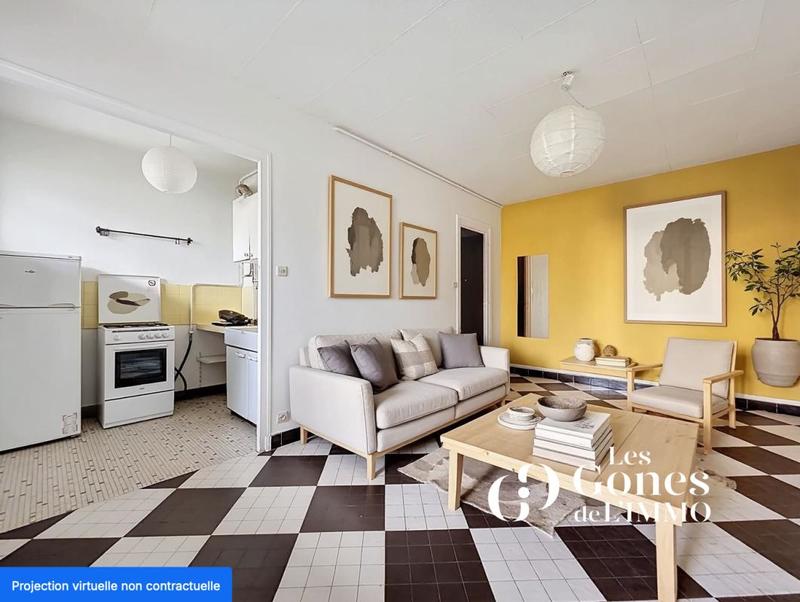 Studio - 25 m² - 1 pièce