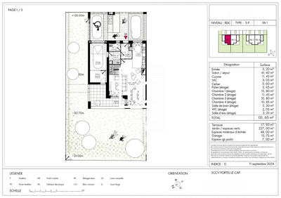 Maison - 132 m² - 5 pièces