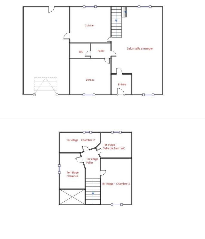 Maison - 124 m² - 6 pièces