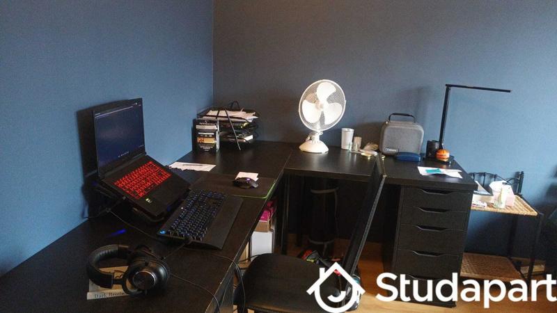 Chambre - 30 m² - 1 pièce