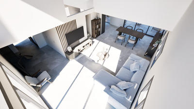 Duplex - 114 m² - 4 pièces