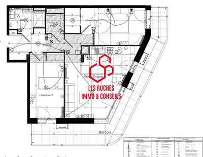 Appartement - 66 m² - 3 pièces