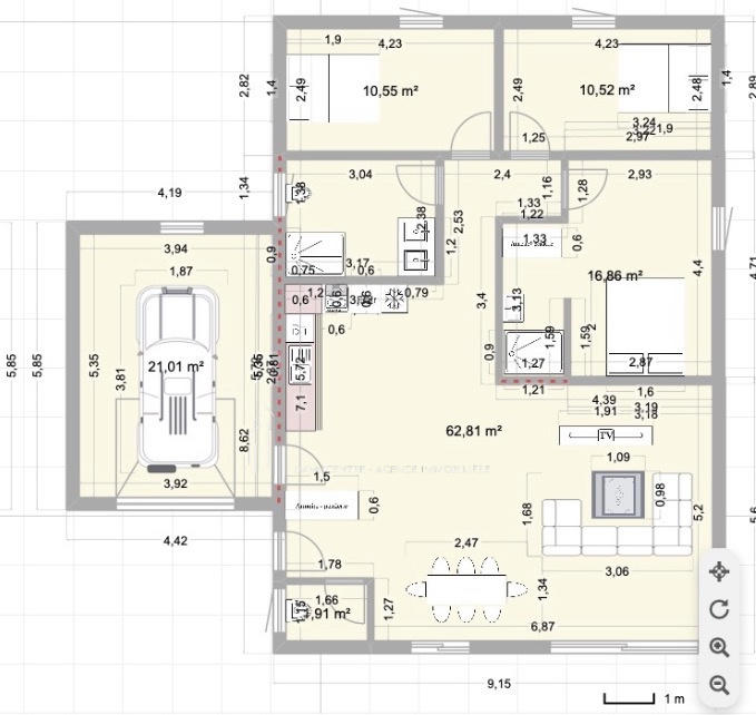 Villa - 103 m² - 4 pièces