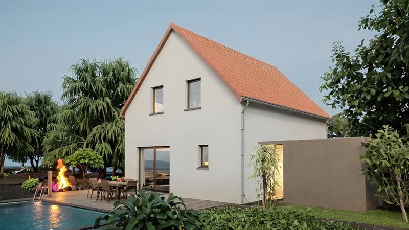 Maison - 100 m² - 5 pièces