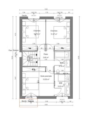 Maison - 97 m² - 5 pièces