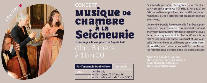 Musique de chambre à la Seigneurie