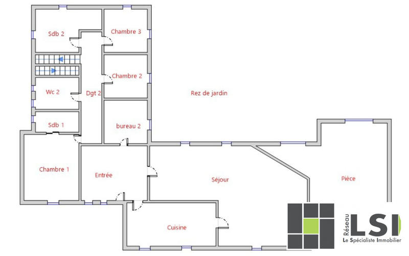 Maison - 270 m² - 10 pièces