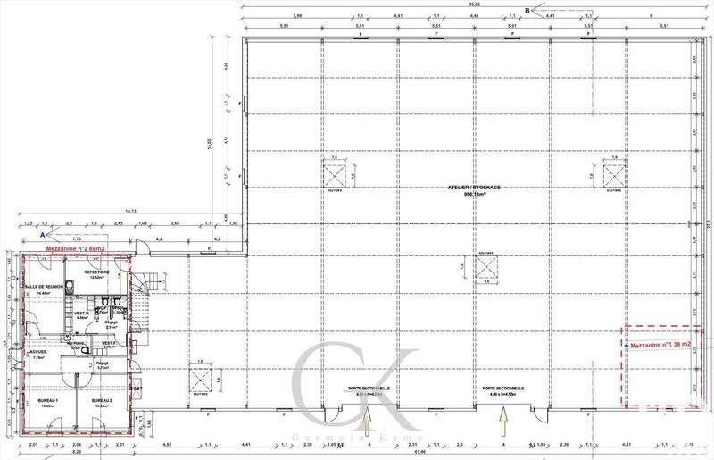 Local commercial - 1 177 m²