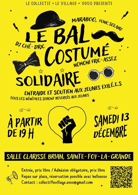 Le Bal costumé solidaire par le Collectif le Village