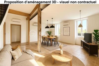 Duplex - 132 m² - 4 pièces