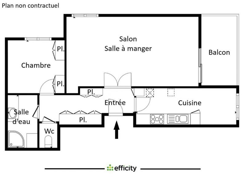 Appartement - 66 m² - 3 pièces