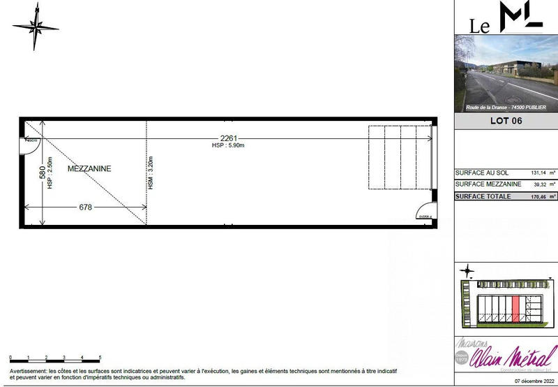 Local commercial - 170 m²