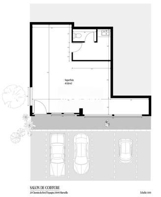 Fonds de commerce - 46 m²