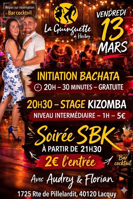 Soirée Salsa, Batchata &amp; Kizomba