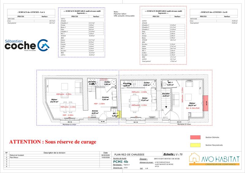 Duplex - 84 m² - 3 pièces
