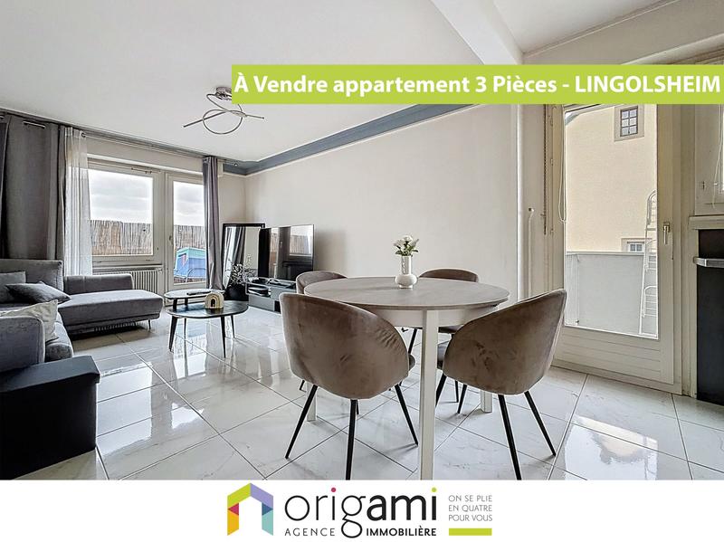 Appartement - 65 m² - 3 pièces