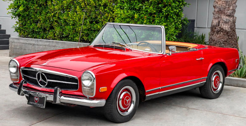 Mercedes 250 250sl pagode Sylc Export