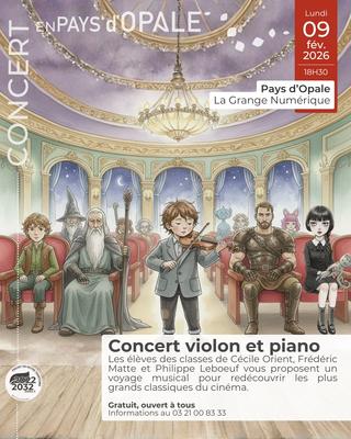 Concert violon et piano