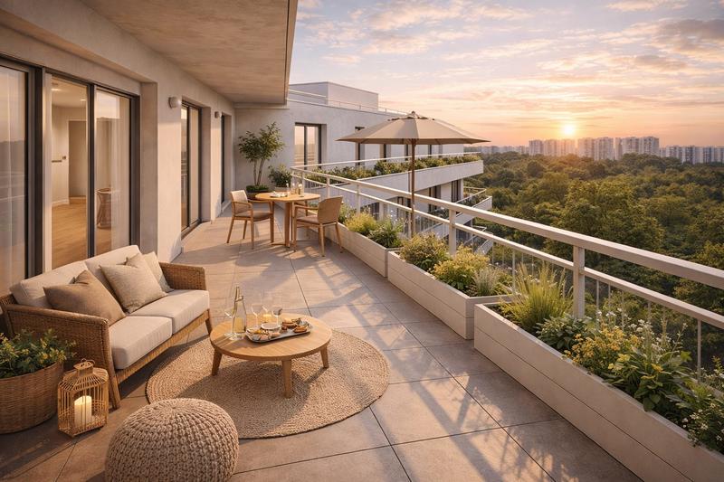 Appartement - 85 m² - 4 pièces